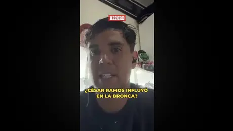 ¿César Ramos influyó en la bronca del Clásico de la 'talacha'?
