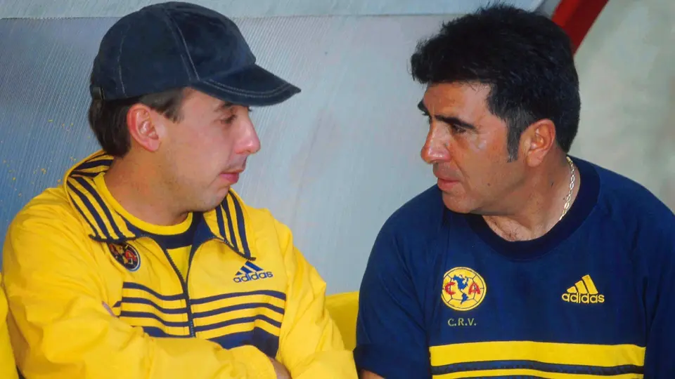 Carlos Reinoso con Emilio Azcárraga, dueño de América | MEXSPORT