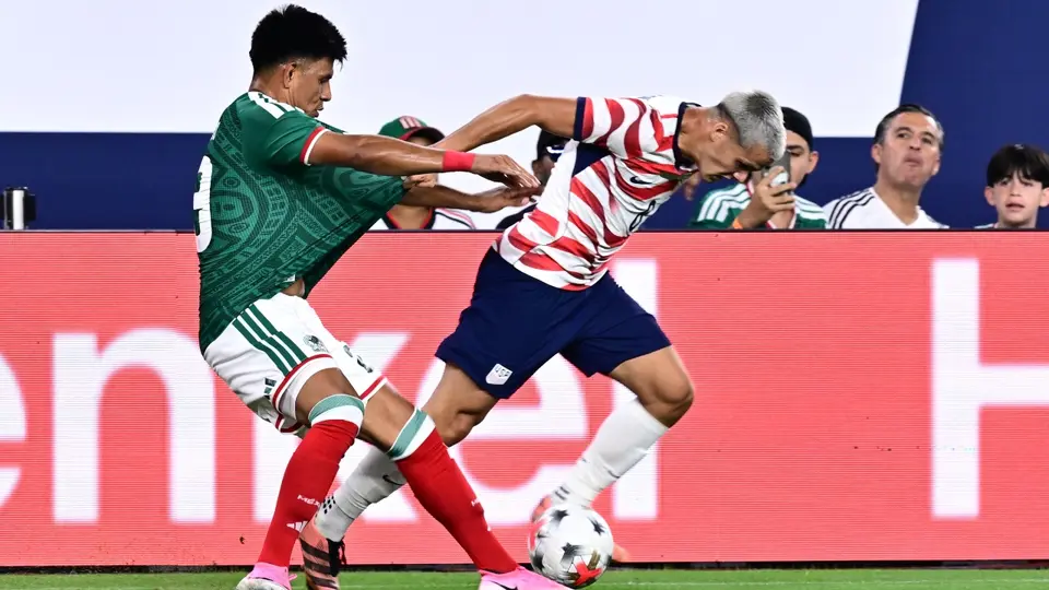 Jesús Gallardo con la Selección Mexicana ante Estados Unidos | MEXSPORT
