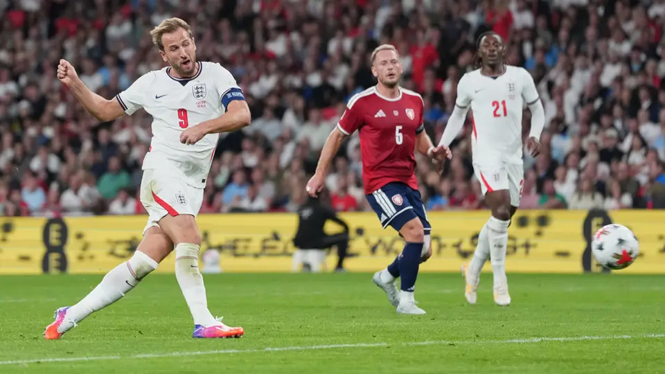 Harry Kane puso el segundo tanto en el partido ante los checos | AP