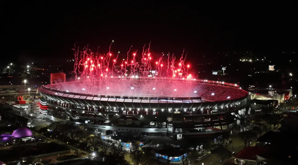 Estadio Monumental de fiesta con la despedida de Messi | AP
