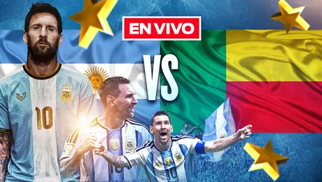 Argentina vs Benín: La despedida de Messi EN VIVO HOY Amistoso | Argentina gana 3-0