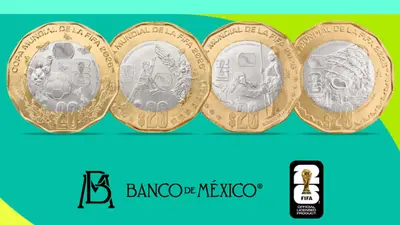 ¿Tienes esta moneda de 20 pesos? Podría valer hasta 10 mil por el Mundial 2026