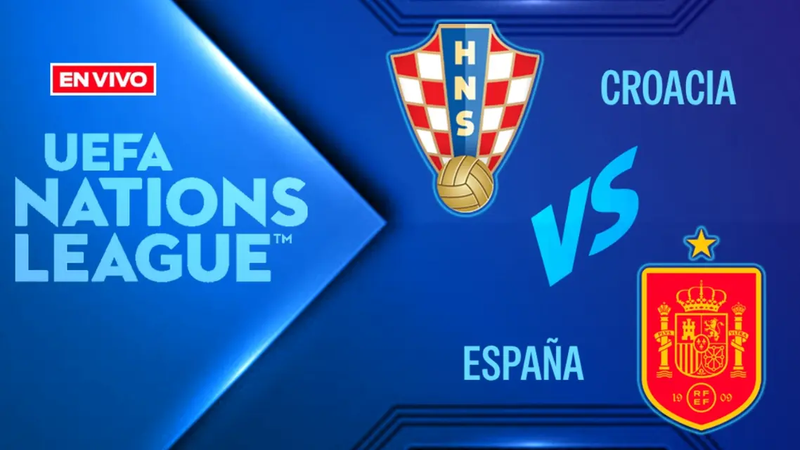 Croacia 2-1 España EN VIVO HOY UEFA Nations League 2026 | Merino le da la vuelta