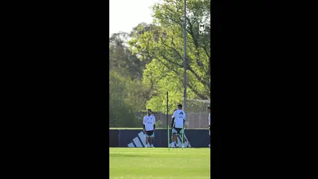 El último entrenamiento de Messi con Argentina