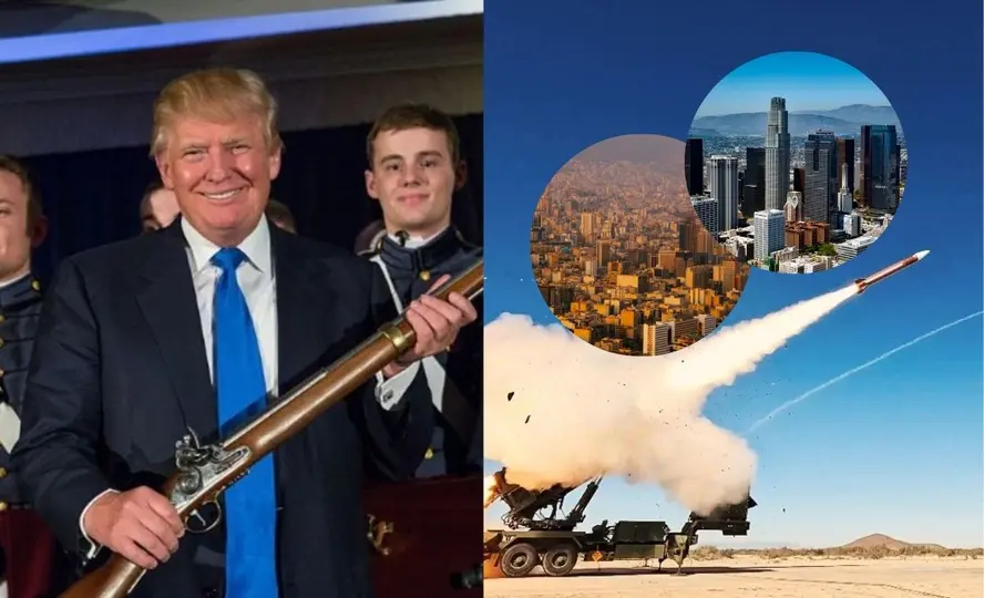 Las palabras de Trump durante el mitin le valieron las críticas también de la alcaldesa de Los Ángeles, Karen Bass./Canva por Jacqueline Obregón
