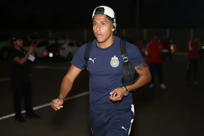 Luis Romo, jugador de Chivas, previo al partido ante Mazatlán | IMAGO7