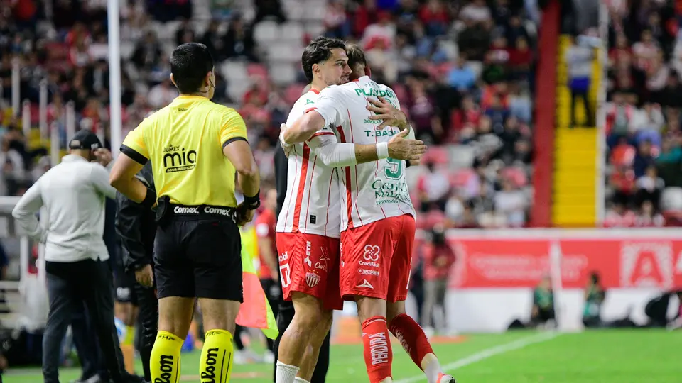Necaxa festeja anotación ante San Luis | IMAGO7
