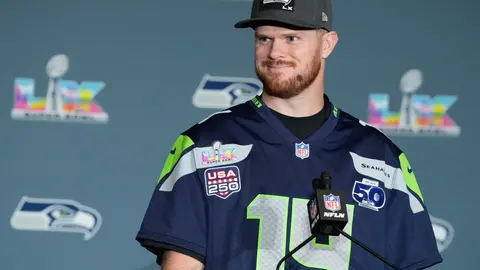 Sam Darnold con los Seahawks | AP