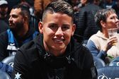 James Rodríguez, presente en la NBA para apoyar a los Timberwolves