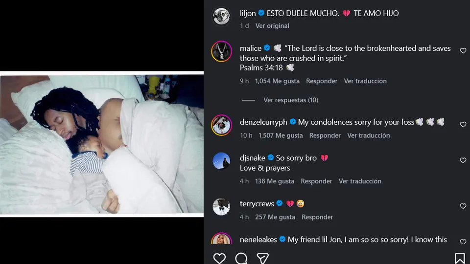 Lil Jon compartió un video con fotografías de su hijo cuando era pequeño. /  IG: @liljon