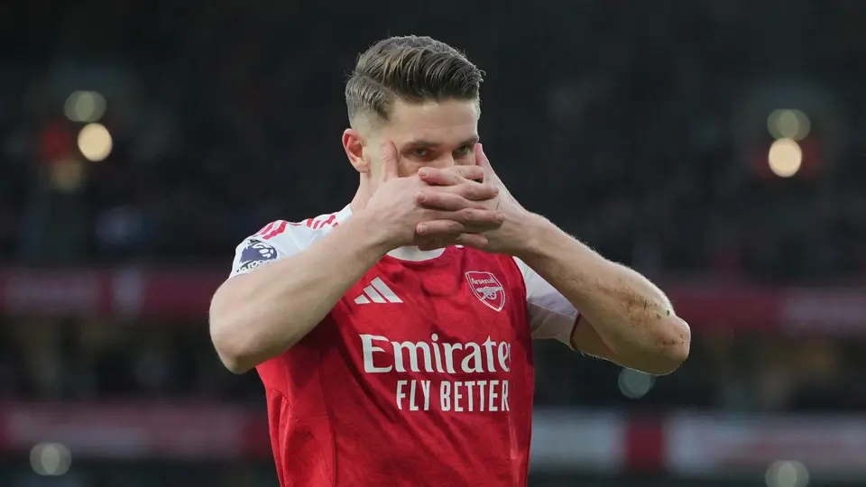 Viktor Gyökeres con Arsenal | AP