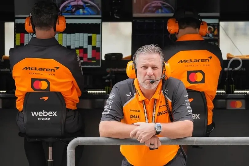 Zak Brown, CEO de McLaren | AP