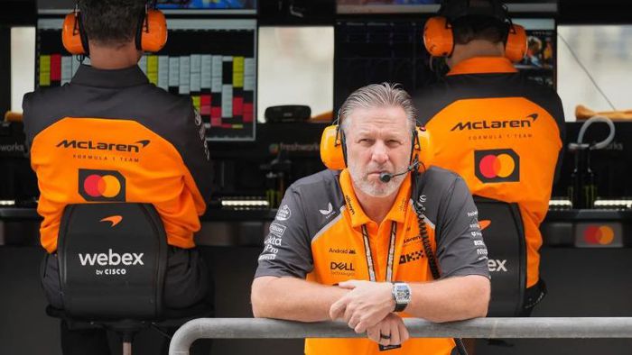 Zak Brown, CEO de McLaren | AP