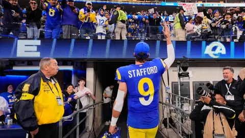 ¡MVP para rato! Matthew Stafford firmó extensión de contrato con los Rams