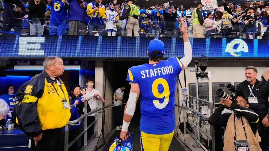 Stafford con los Rams | AP