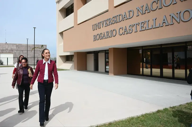 El anuncio del programa se realizó durante un evento público encabezado por la presidenta. / X: @Claudiashein