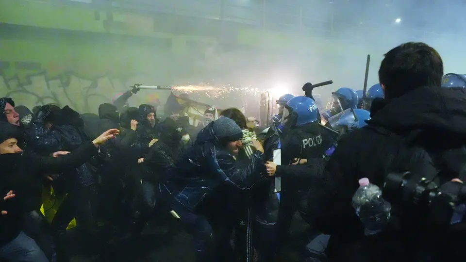 Protesta en Juegos Olímpicos de Invierno por presencia de ICE termina en enfrentamiento