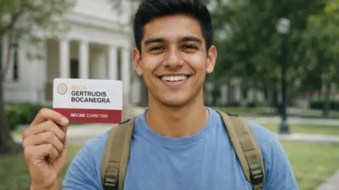 La Beca Gertrudis Bocanegra forma parte de la estrategia educativa del actual gobierno. / ChatGPT