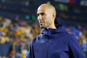 Guido Pizarro en el Tigres vs Santos Laguna l IMAGO7