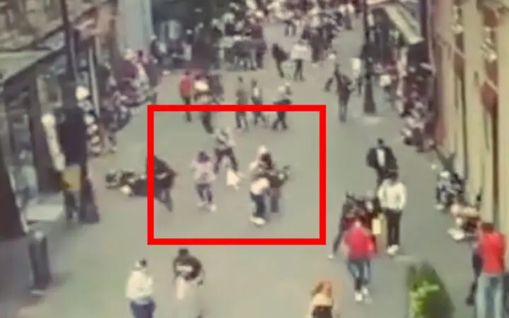La diputada Diana Sánchez Barrios resultó herida en un ataque armado en octubre de 2024 en el Centro Histórico de la CDMX, hecho que ella ha mencionado al explicar su reacción en el incidente vial. / RS