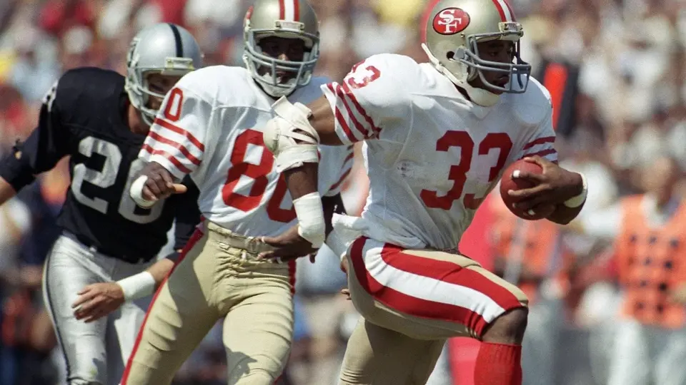 Roger Craig con los San Francisco 49ers | AP