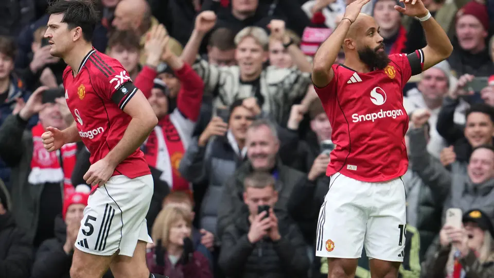 Bryan Mbeumo festejando su gol ante Tottenham | AP