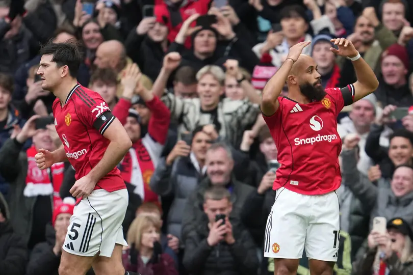 Bryan Mbeumo festejando su gol ante Tottenham | AP