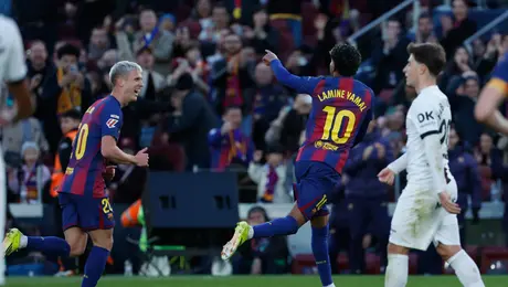 Lamine Yamal se redime y protagoniza goleada del Barcelona sobre el Mallorca