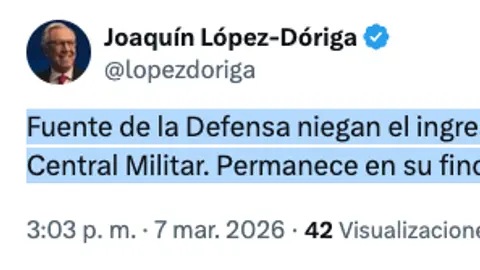 El periodista López-Doriga desmintió la noticia que corrió por las redes sociales / Especial