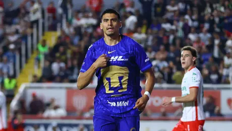 ¡Memote al rescate! Pumas vence agónicamente a Necaxa de visita
