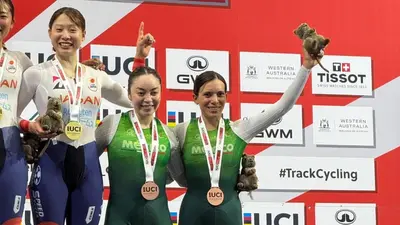 Yareli Acevedo conquista su segunda medalla en Copa del Mundo de Ciclismo de Pista 2026