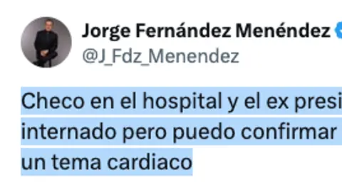 ¡Qué siempre no! El periodista terminó desmintiendo la noticia que él mismo generó / Especial