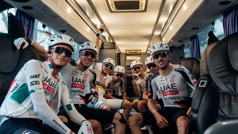 Equipo de UAE l X:TeamEmiratesUAE