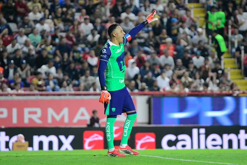 Keylor Navas, de Pumas, con poca actividad ante Necaxa en el Clausura 2026 | IMAGO7