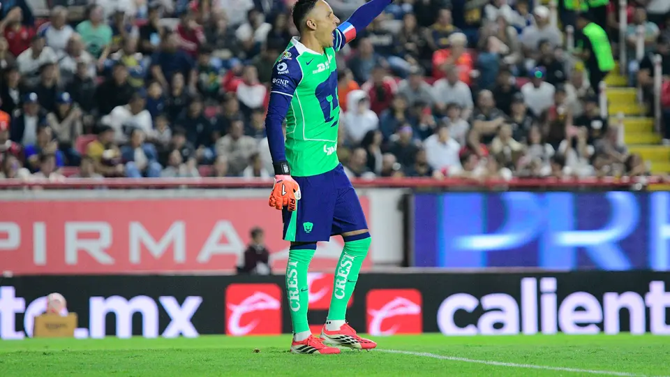 Keylor Navas, portero de Pumas, durante el partido ante Necaxa | IMAGO7