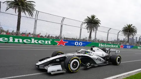 Checo Pérez en el GP de Australia | AP