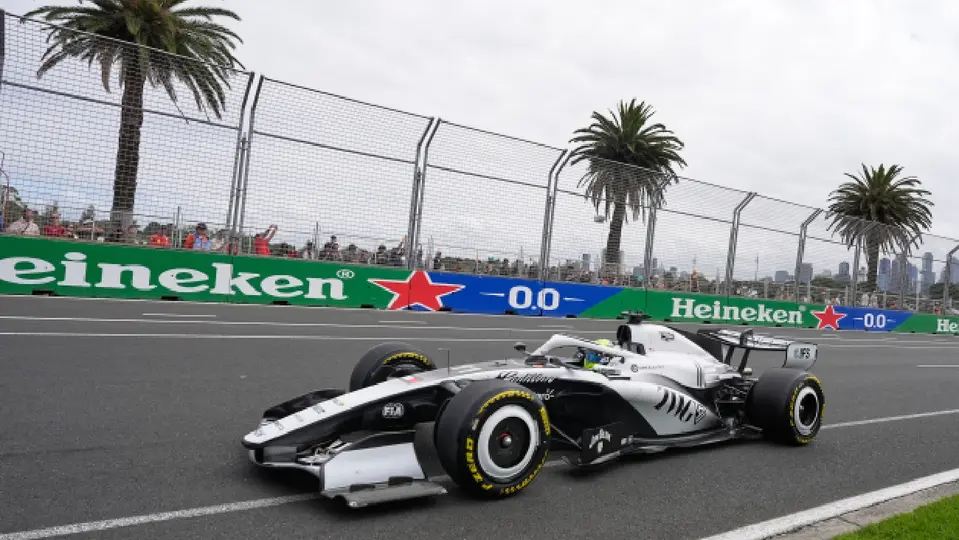 Checo Pérez en el GP de Australia | AP