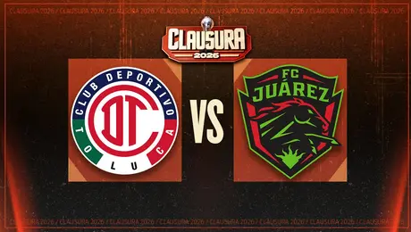 ¿Cuándo y dónde ver el Toluca vs FC Juárez de la J10?