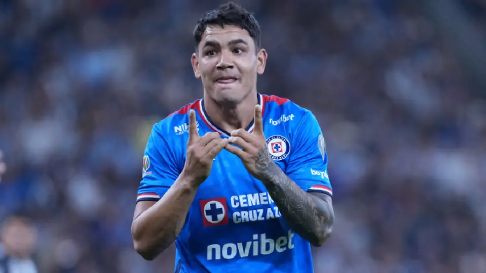 Gabriel 'Toro' Fernández, jugador de Cruz Azul, en el duelo ante Rayados en el Clausura 2026 | IMAGO7