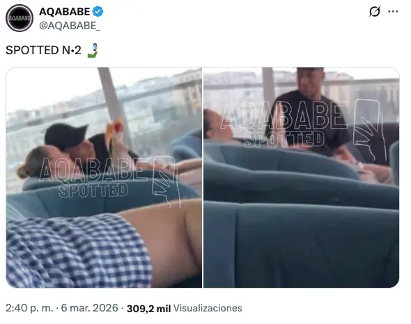 Ester Expósito y Kylian Mbappé estuvieron conviviendo unos días por París / X: @AQABABE_