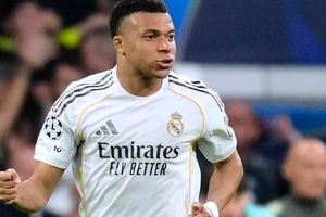 Mbappé celebra su gol ante el Bayern | AP