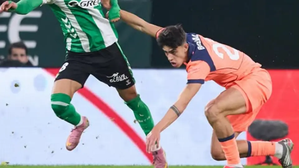 Nelson Deossa durante un encuentro con Real Betis l INSTA: @nelsondeossasuarez06