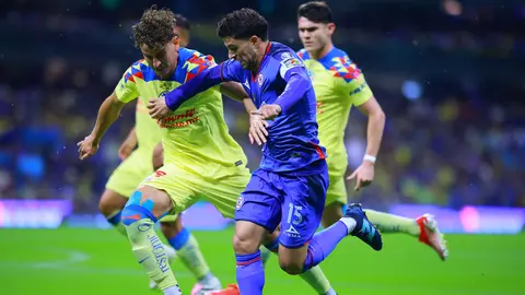 Ignacio Rivero e Igor Lichnovsky en el partido de vuelta de la Final del Clausura 2024 de la Liga MX entre América y Cruz Azul | IMAGO 7