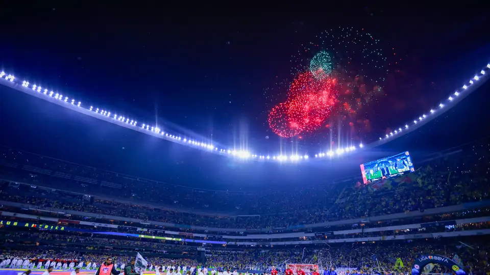 Protocolo de la Liga MX en la Final de vuelta entre América y Cruz Azul en el Clausura 2024 en el Estadio Azteca | IMAGO 7
