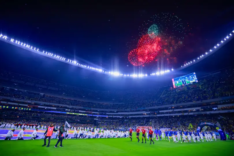 Protocolo de la Liga MX en la Final de vuelta entre América y Cruz Azul en el Clausura 2024 en el Estadio Azteca | IMAGO 7