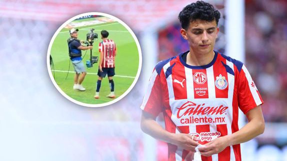 Richard Ledezma se encara con camarógrafo en el Chivas vs Pumas | CAPTURA/IMAGO7