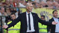 Zinedine Zidane estuvo presente en el Santiago Bernabéu para presenciar el Real Madrid vs Bayern Munich