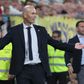 Zinedine Zidane estuvo presente en el Santiago Bernabéu para presenciar el Real Madrid vs Bayern Munich