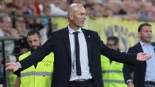 Zinedine Zidane estuvo presente en el Santiago Bernabéu para presenciar el Real Madrid vs Bayern Munich